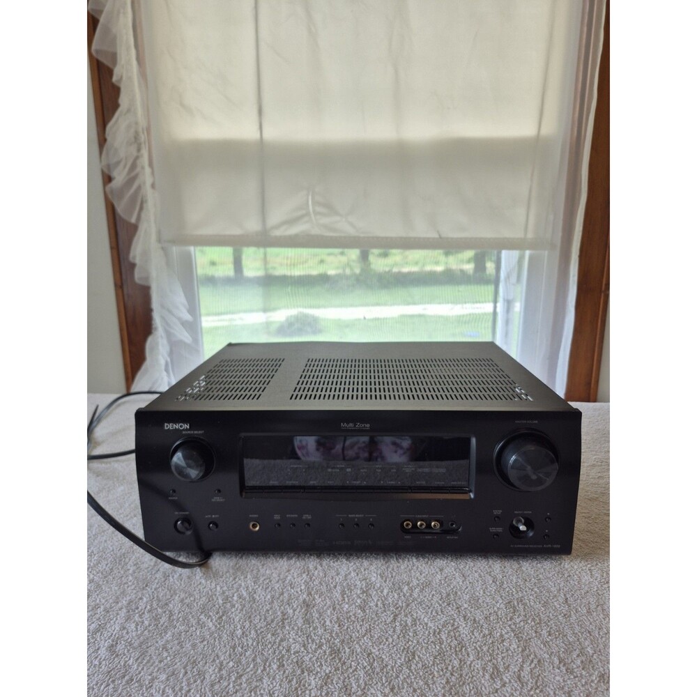 Denon AVR-1609 7.1 Channel HDMI AV Surround Receiver Working Cosmetic Damage